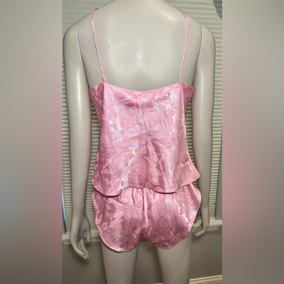 Vtg 90s Amelia's Satin Two Piece Set Tank Top/ Panties Sz Large NEW w Orig Tag - Picture 3 of 8